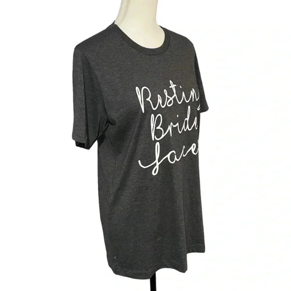 “Resting Bride Face” size M t-shirt, medium weight by Canvas EUC - Picture 2 of 11